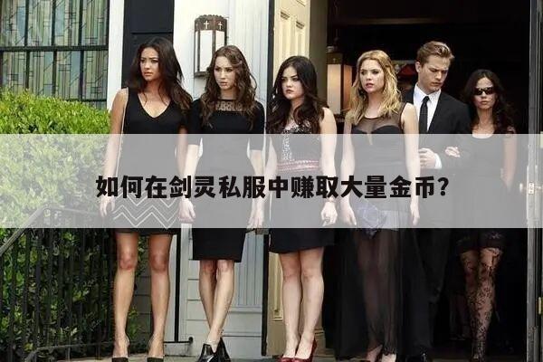 如何在剑灵私服中赚取大量金币？