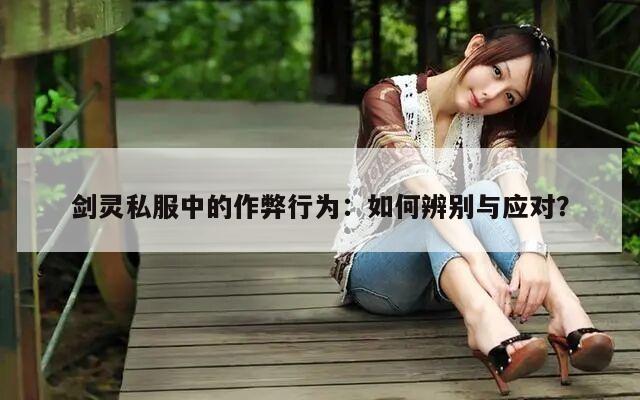 剑灵私服中的作弊行为：如何辨别与应对？