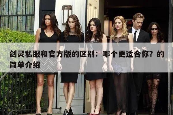 剑灵私服和官方版的区别：哪个更适合你？的简单介绍