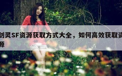 剑灵SF资源获取方式大全,如何高效获取资源