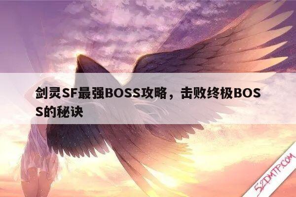 剑灵SF最强BOSS攻略，击败终极BOSS的秘诀